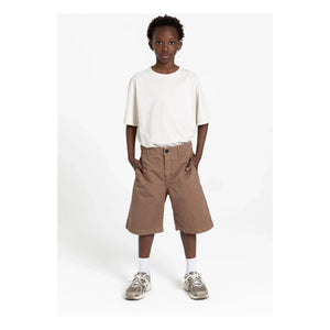 Finger in the nose - Jacob Chino Short Large | Mat kahverengi