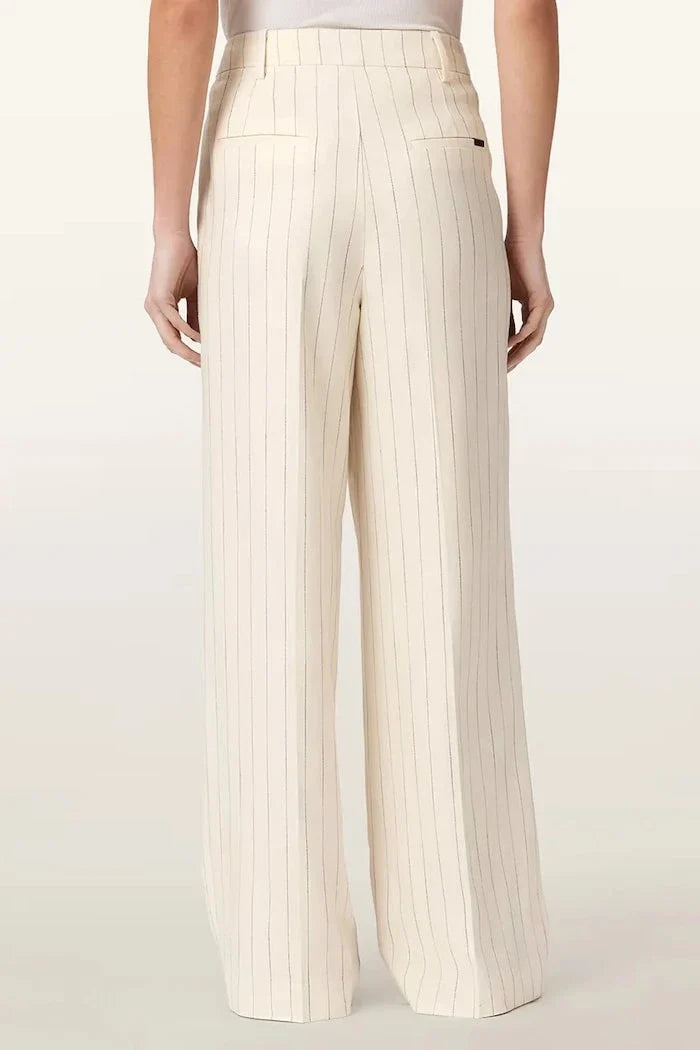 AllSaints geniş paça kadın viskon pantolon OLGA