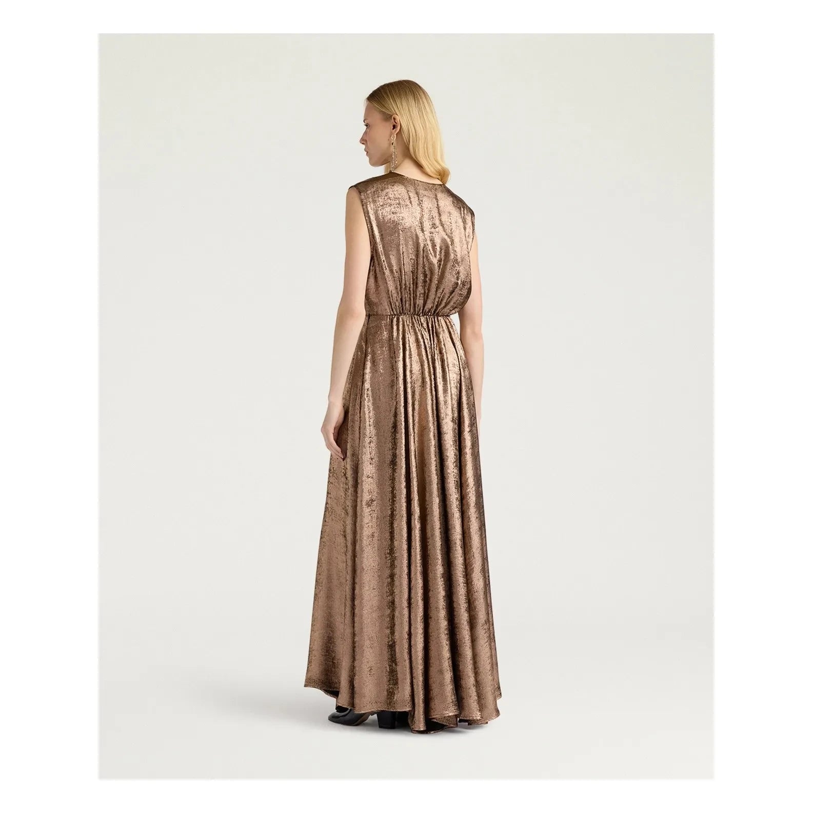 Momoni - Ysla Elbise | Bronz