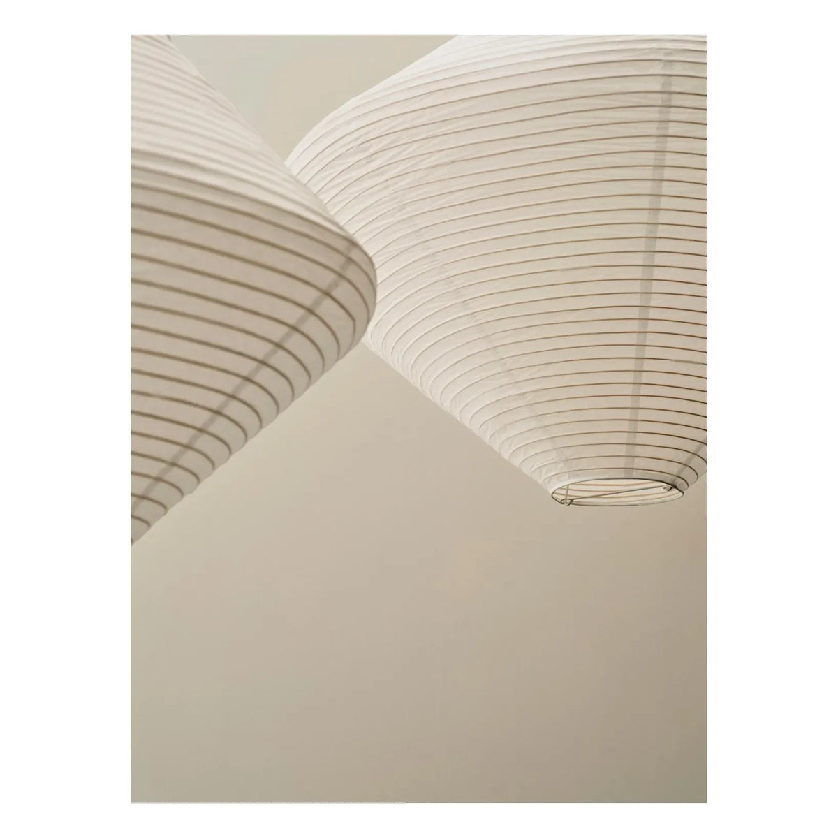 Hay - Diamant Papier-Pendelleuchte | Weiß