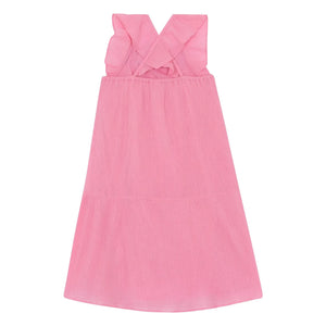 Bonton - Neptune Smocked Elbise | Şeker pembesi