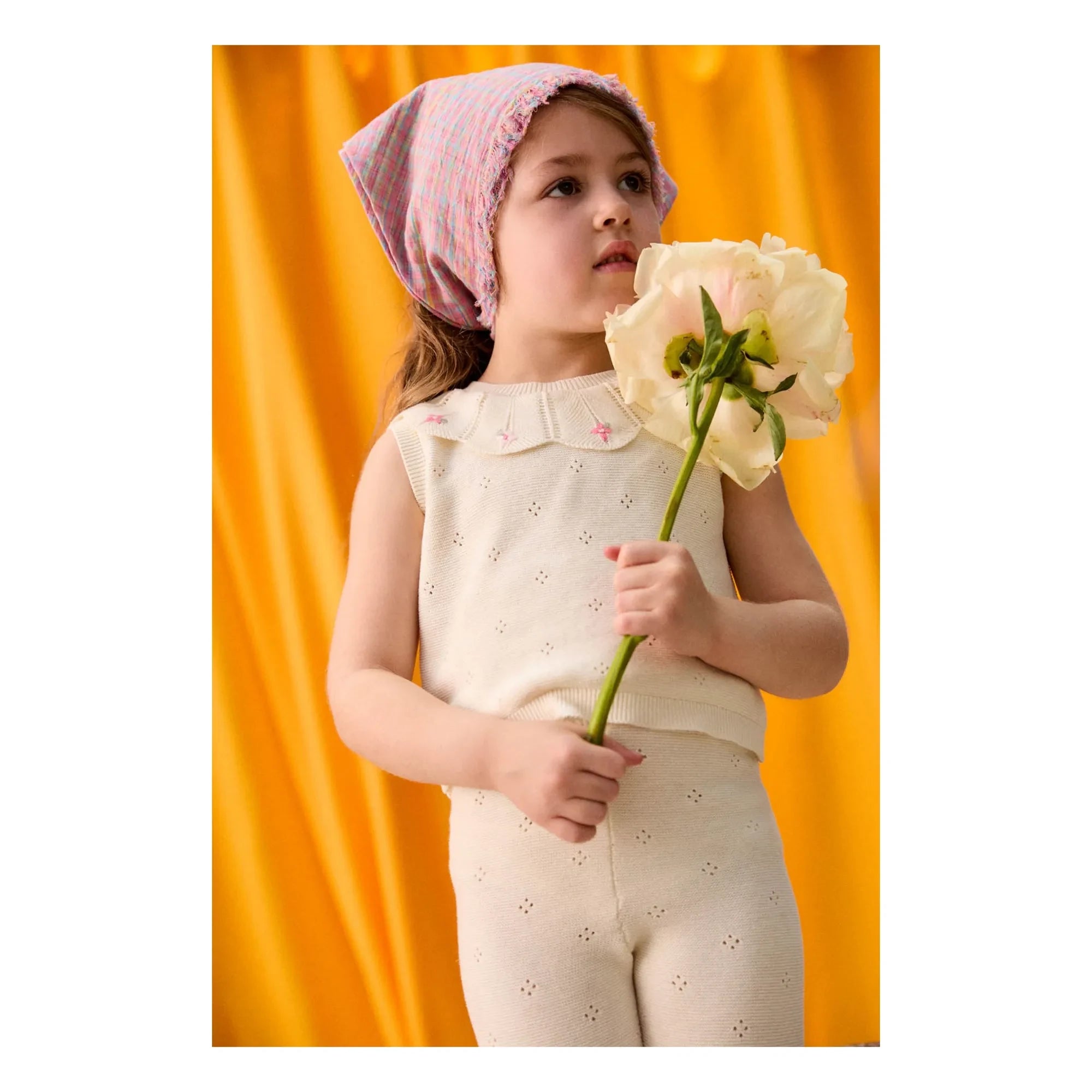 Louise Misha - Manou Strickleggings | Creme