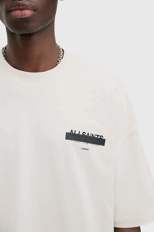 AllSaints REDACT SS CREW Pamuklu Tişört