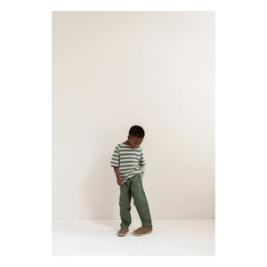 Jenest - Relaxed Organic Cotton Chino Pants | Khaki