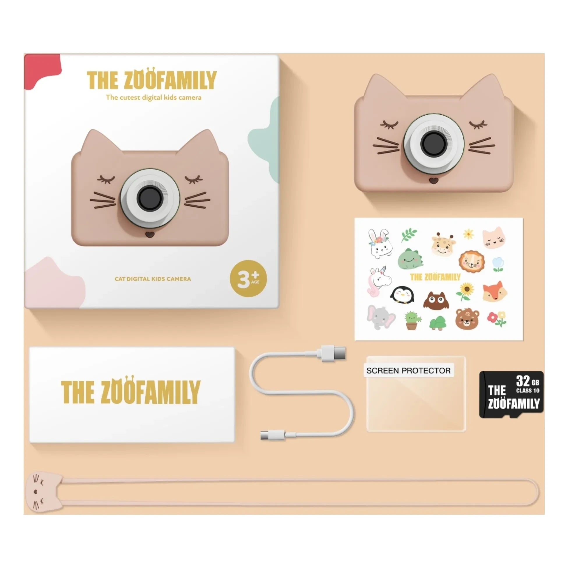 The Zoofamily - Zoo friends kamera - Kedi