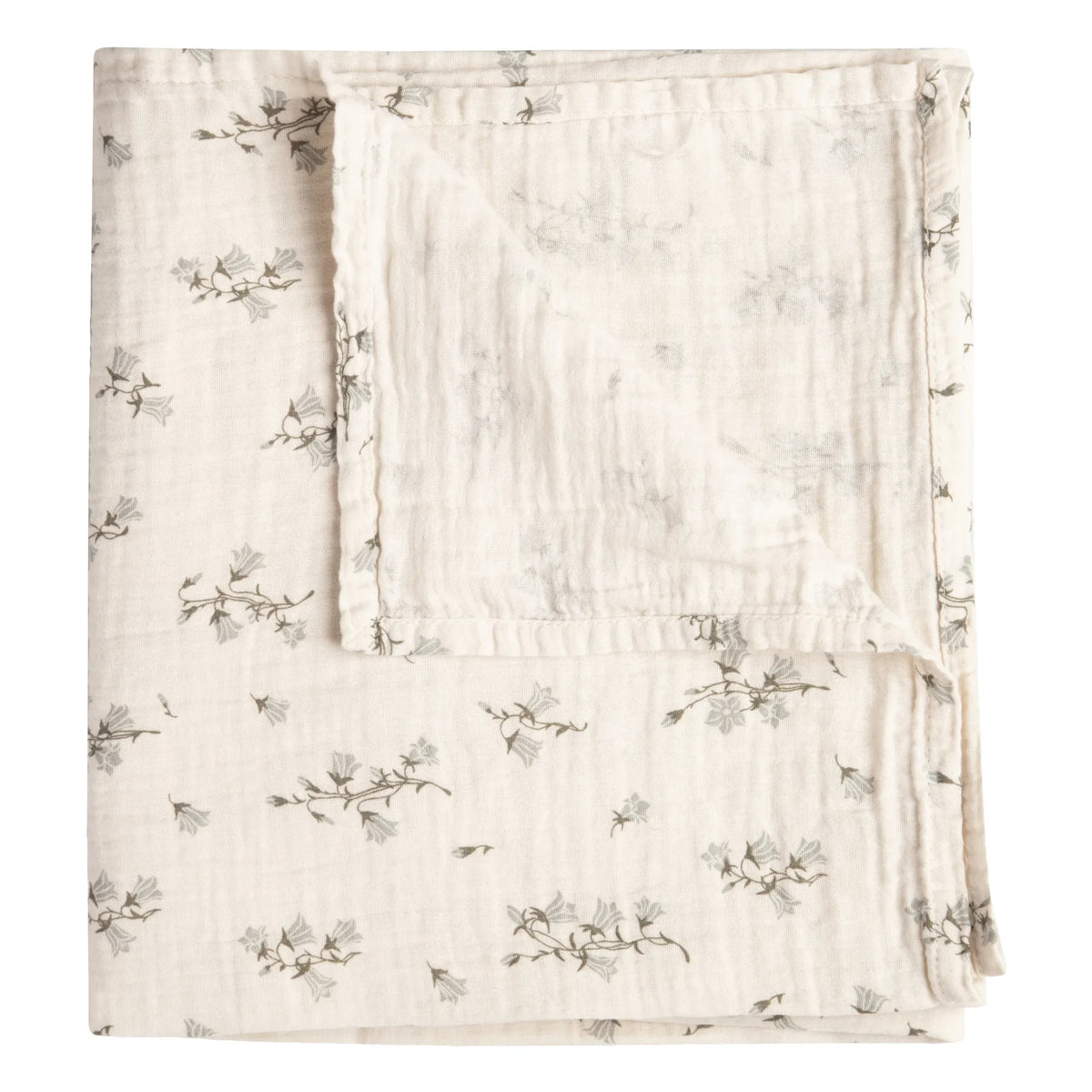 garbo&friends - Musselintuch Bluebell Baumwolle | Creme