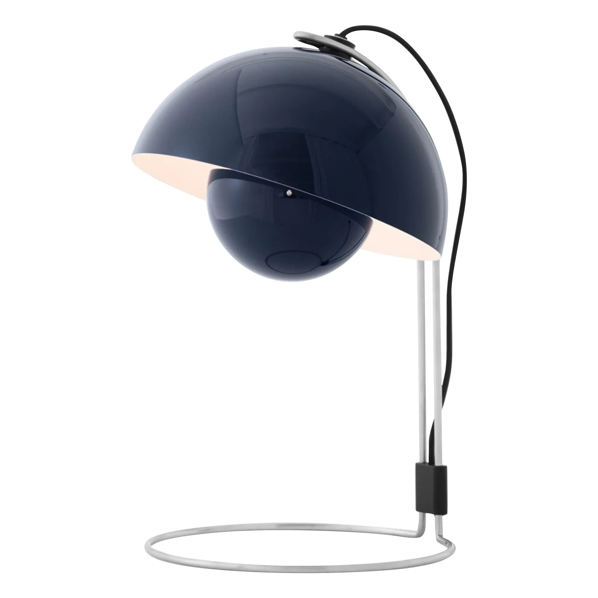 & Tradition - Flowerpot VP4 Table Lamp, Verner Panton | Dark Blue