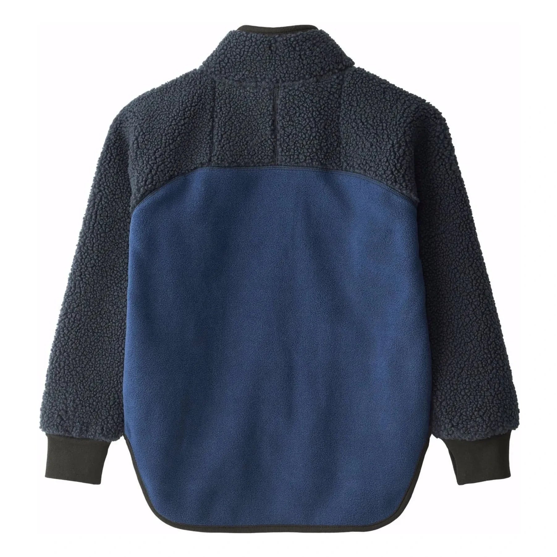 Molo - Ulani Combi Polar Fermuarlı Sweatshirt Geri Dönüştürülmüş Lifler | Mavi