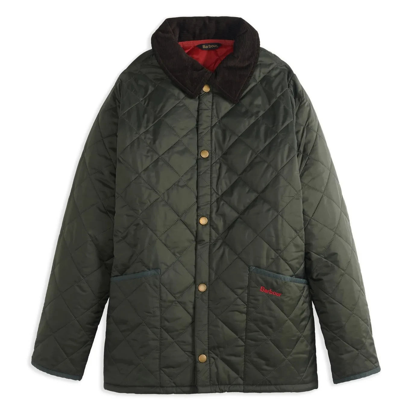 Barbour - Liddesdale Kapitone Ceket | Koyu yeşil