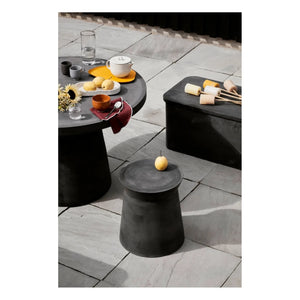 Broste Copenhagen - Fiber Outdoor Storage Bench | Carbon