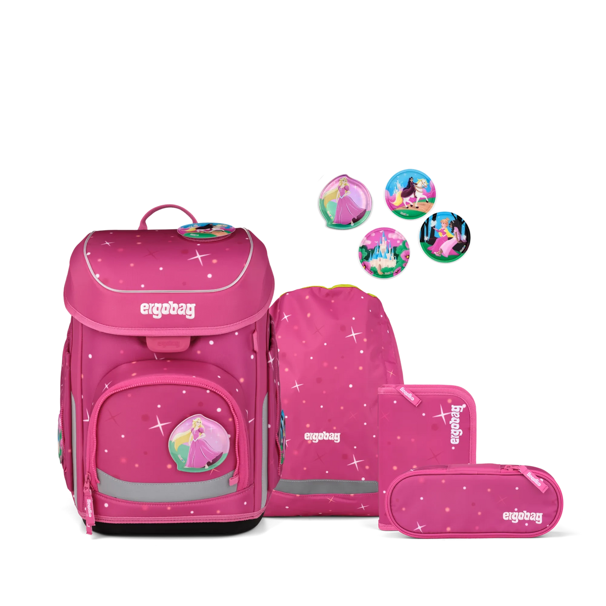 Ergobag - Okul Çantası Seti cubo Wonbearcastle