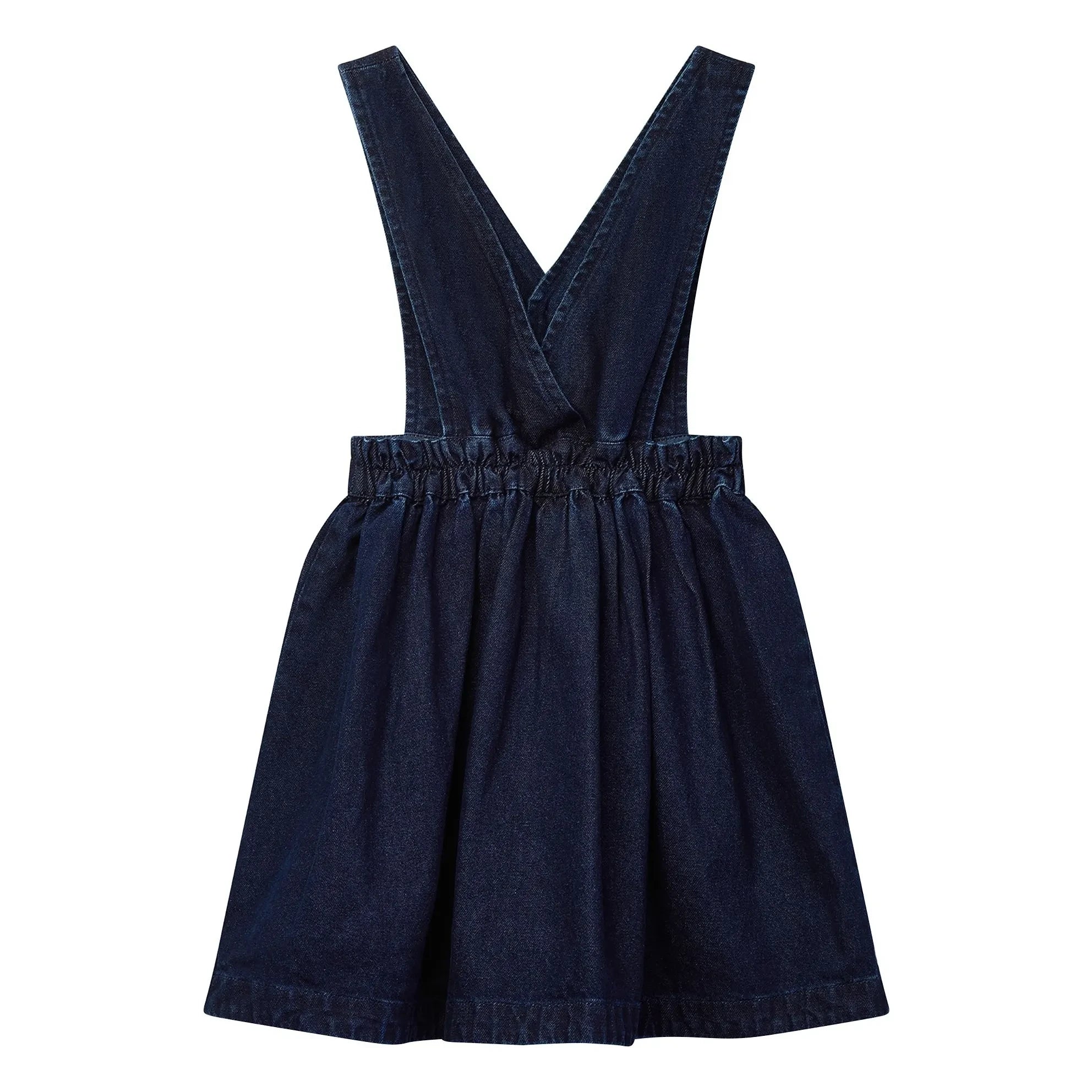 Wynken - Annka Latzkleid aus Denim | Jeansblau