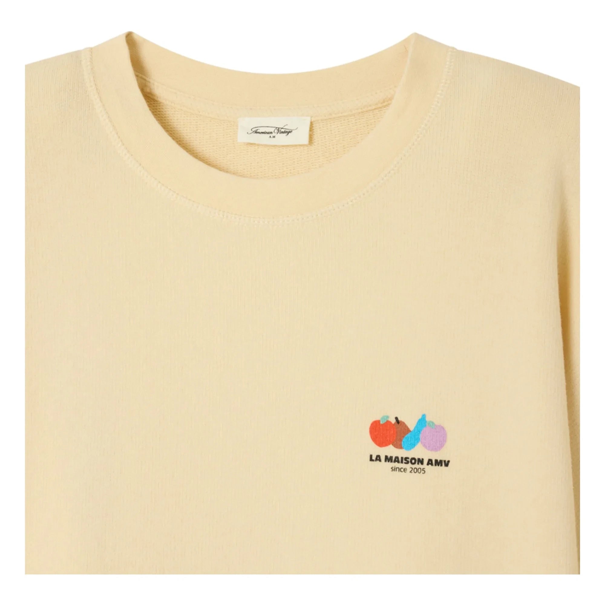 American Vintage - Atubay Cotton Sweatshirt | Off-White
