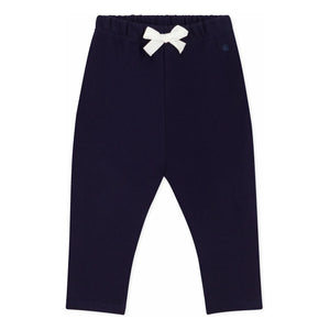 Petit Bateau - Organic Cotton Fleece Pants | Night Blue