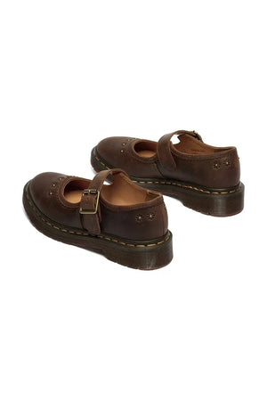 Dr. Martens Deri Mary Jane Çiçekli Babet
