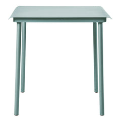 Tolix - Outdoor Stainless Steel Side Table 75 x 75cm | Vert Lichen