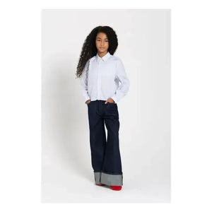 Finger in the nose - Jean Large Blaze | Denim Brüt