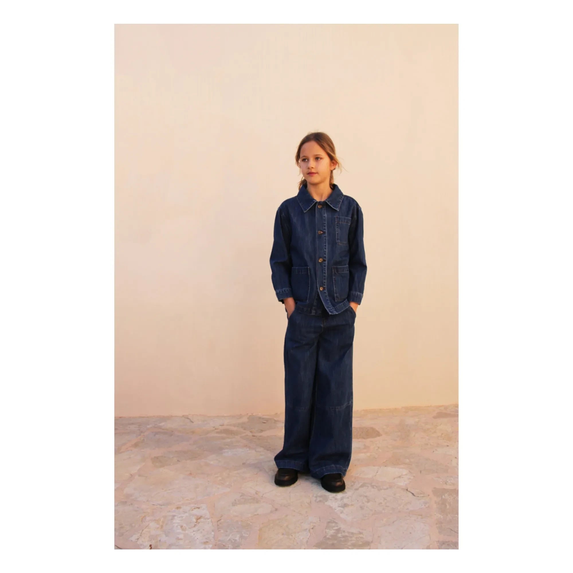Longlivethequeen - Cepli Kot Ceket | Denim brut