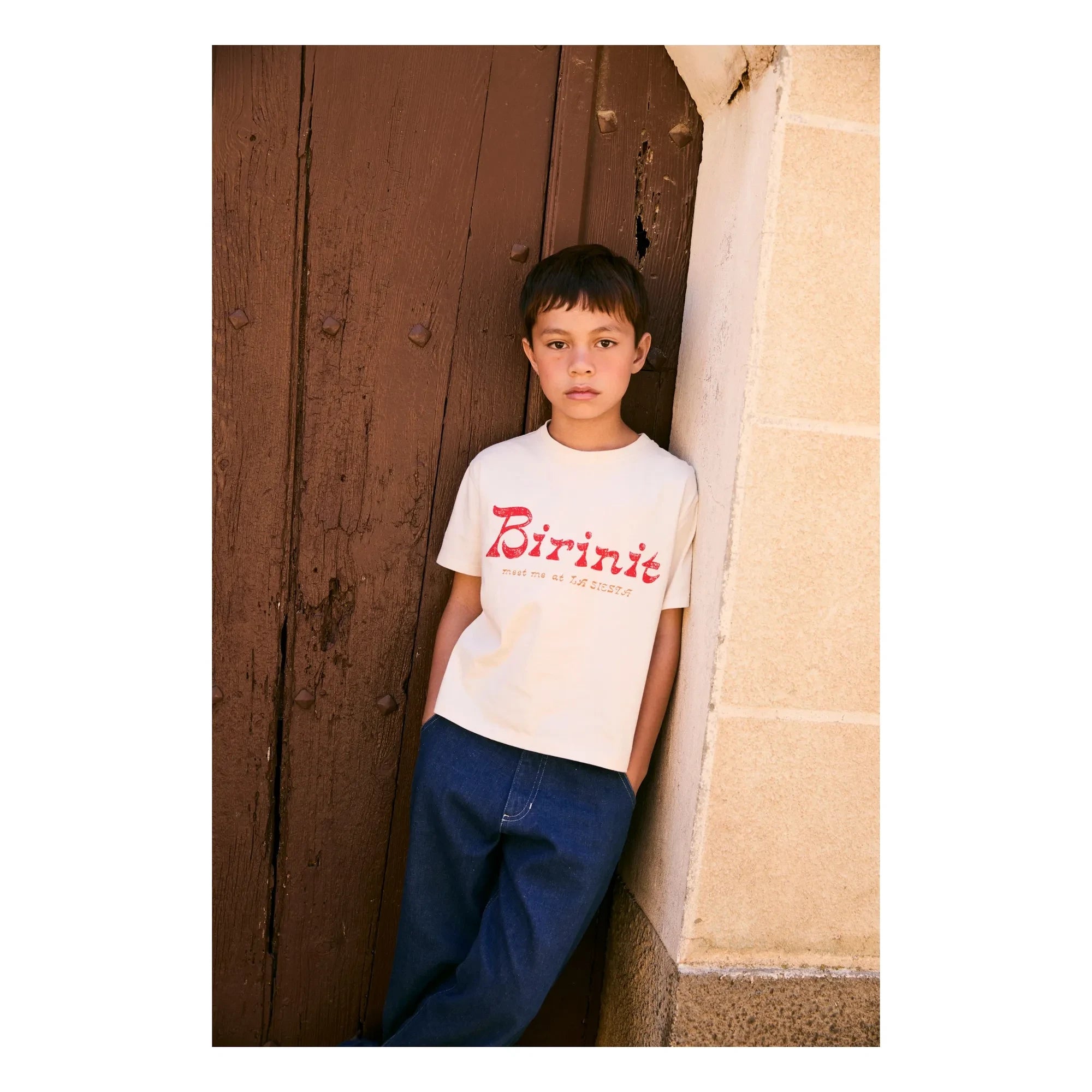 birinit - Birinit T-Shirt aus Bio-Baumwolle | Elfenbein