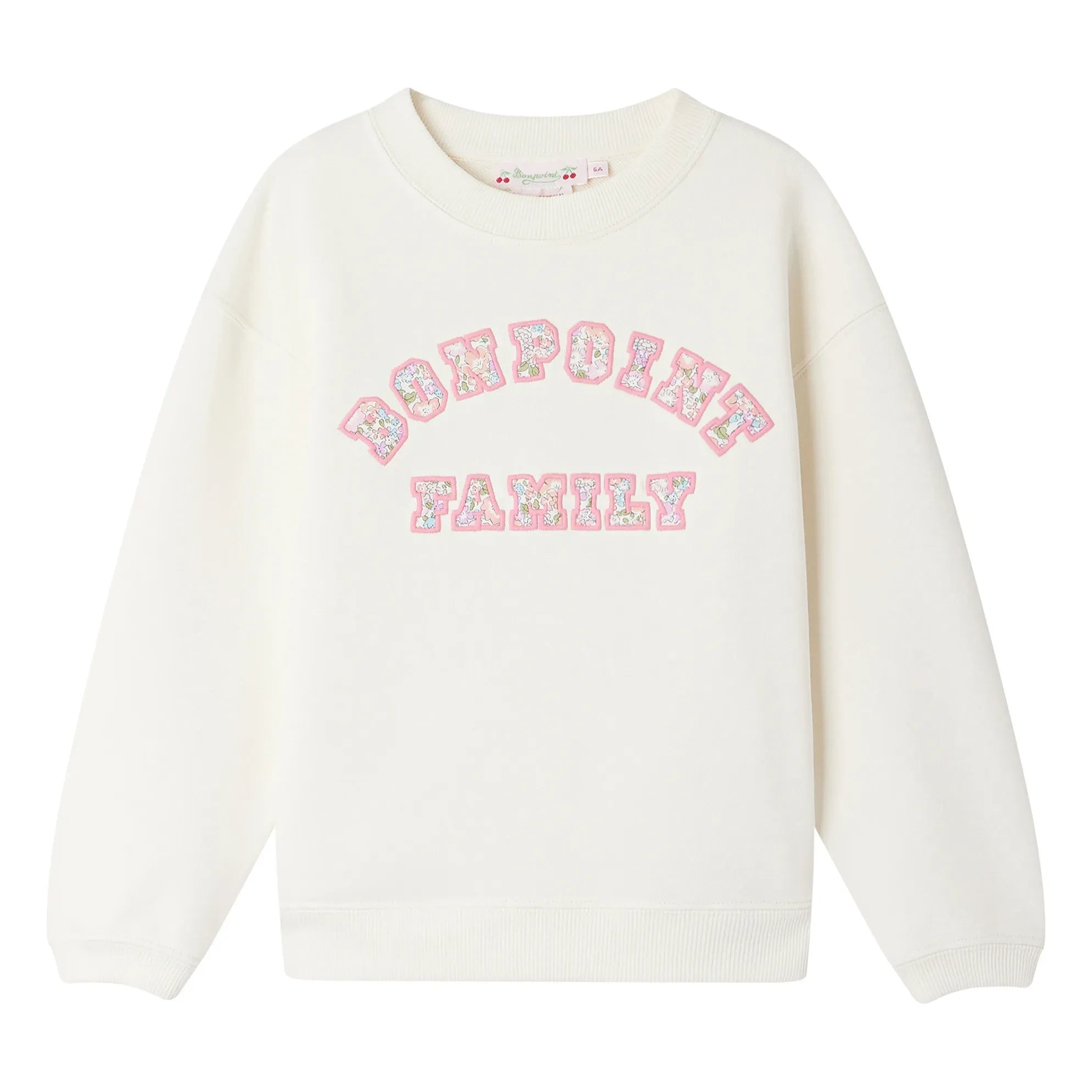 Bonpoint - Bonpoint Family Fleurette Pullover | Ecru
