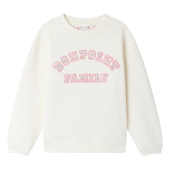 Bonpoint - Bonpoint Family Fleurette Pullover | Ecru