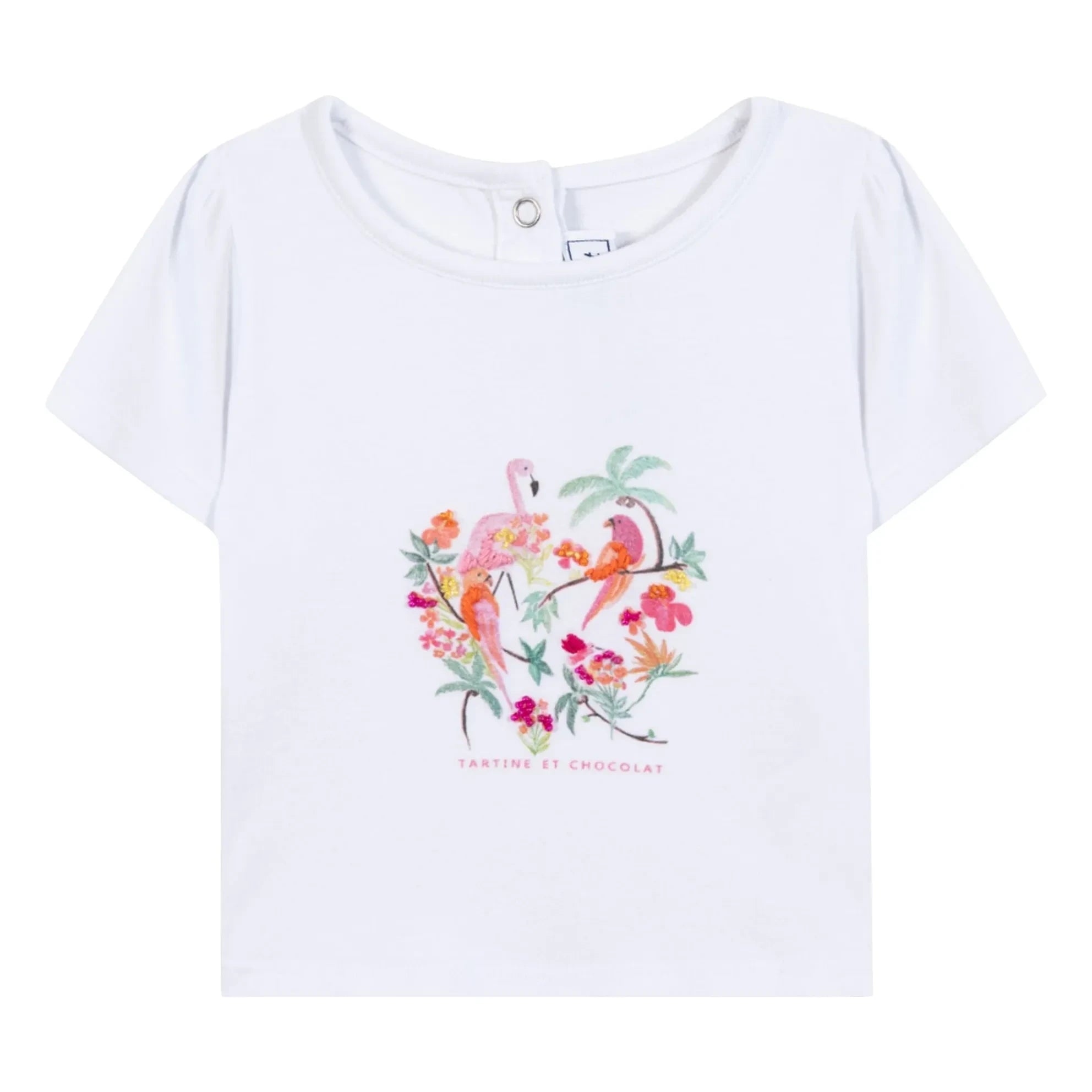 Tartine et Chocolat - Tropique T-shirt | White