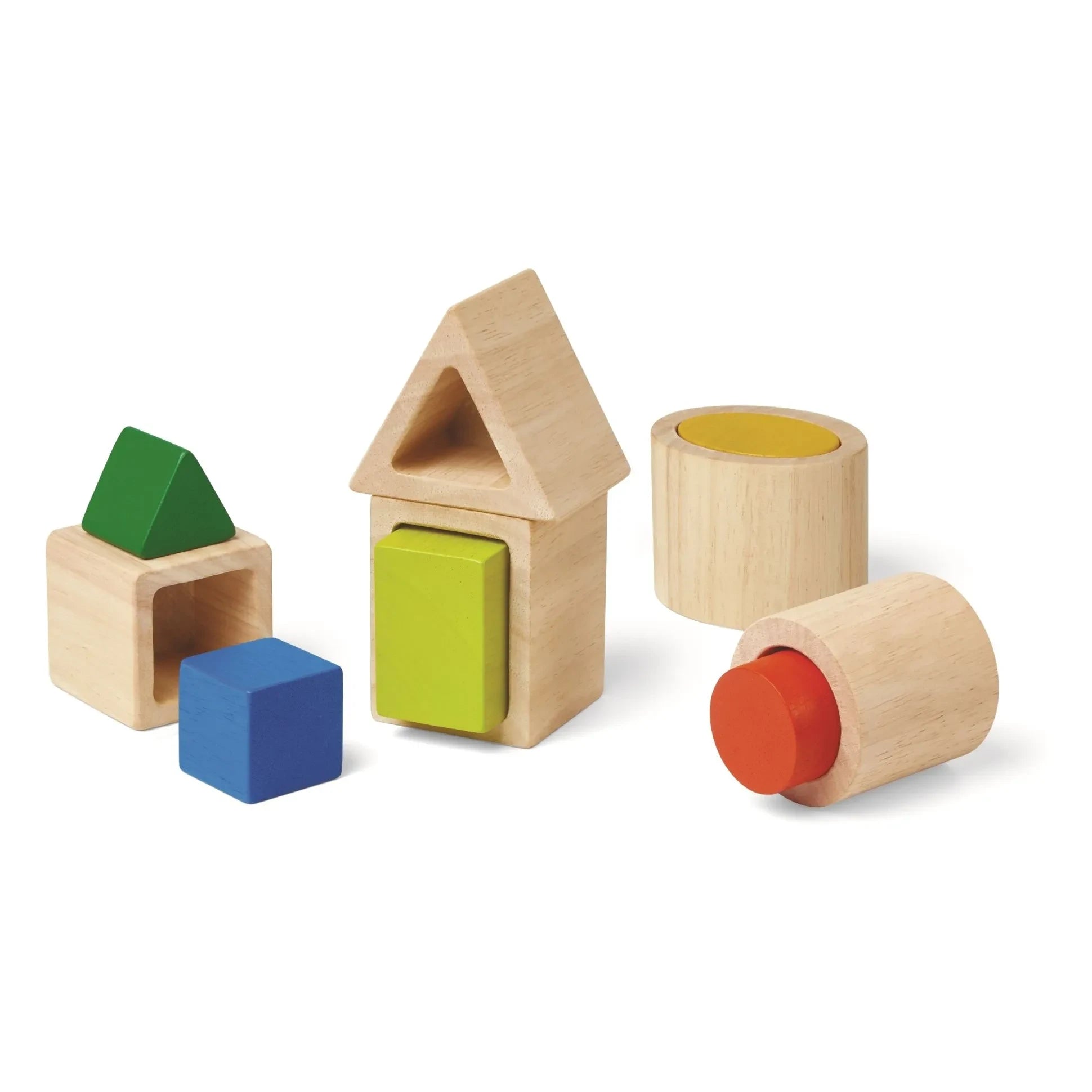 Plan Toys - Geometrische Formen zum Ineinandersetzen