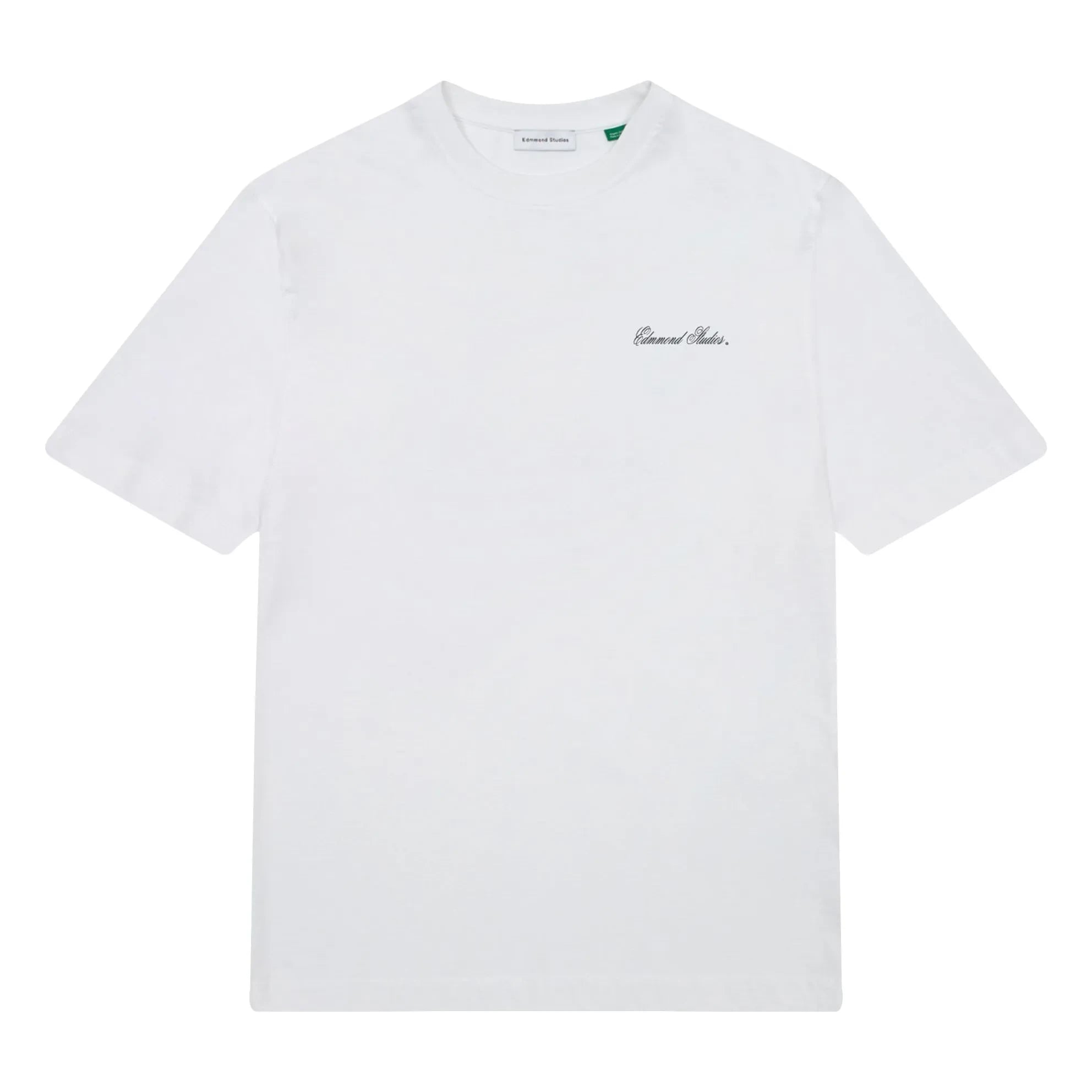 Edmmond Studios - Duck Recreation Bio-Baumwoll-T-Shirt | Weiß