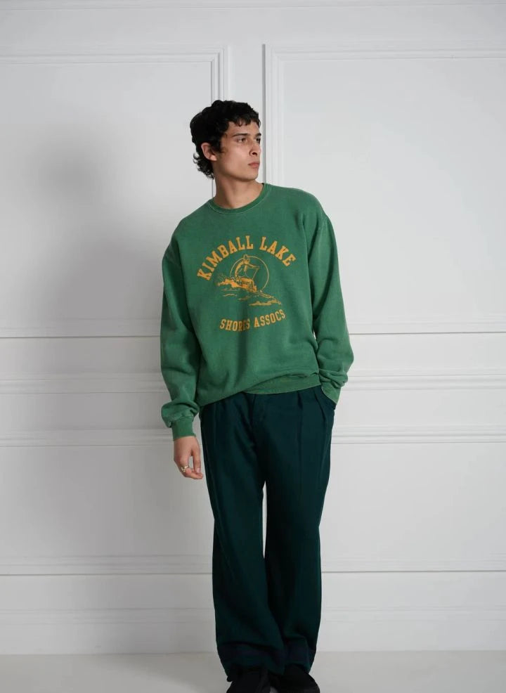 Wild Donkey - Cotton Sweatshirt | Sea Green