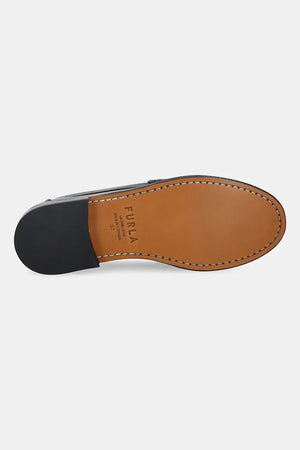 Deri Furla College Loafer Mokasen