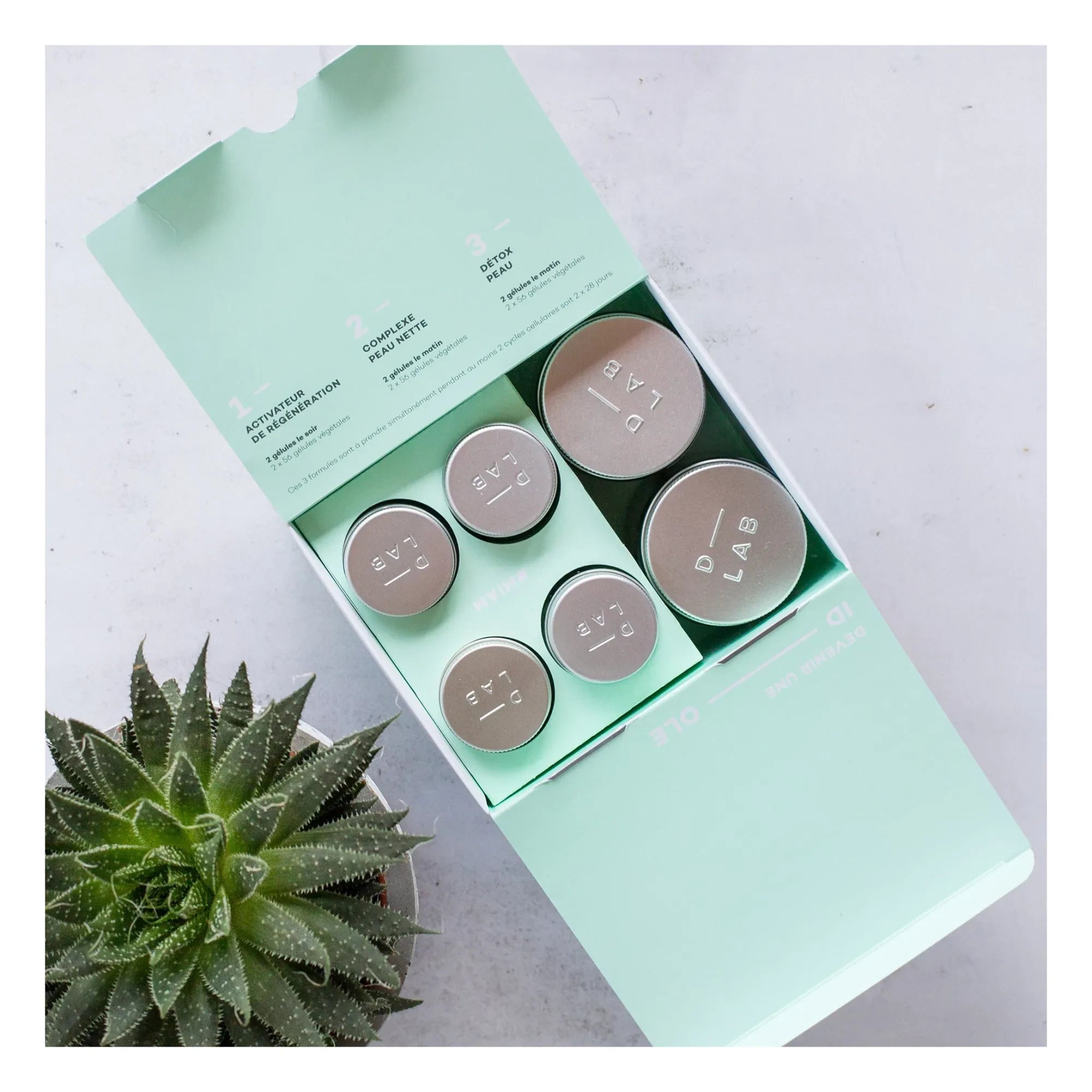 D-LAB NUTRICOSMETICS - Perfect Skin Program - 1 ay
