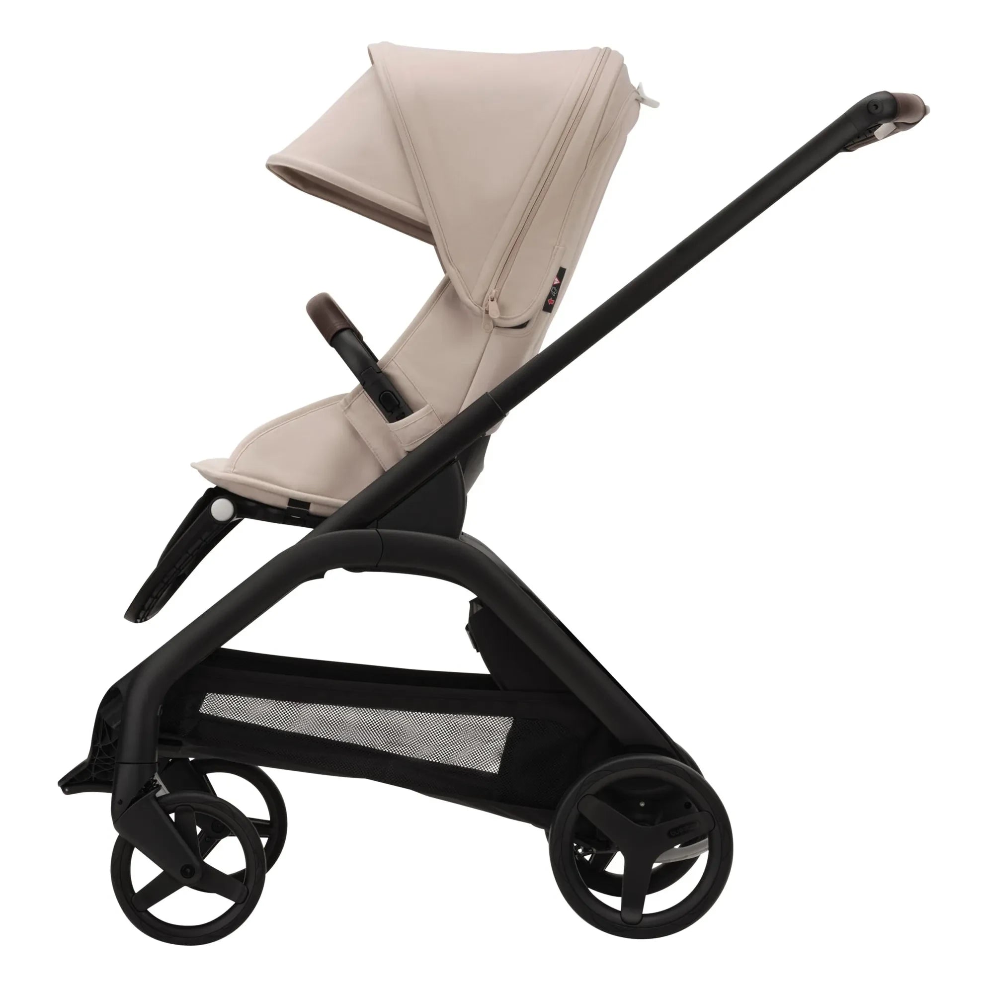 Bugaboo - Bugaboo Dragonfly Şehir Bebek Arabası komple şasi siyah | Taupe kahverengi