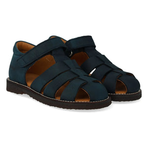 Angulus - Nubuk Sandale Kinder | Marine