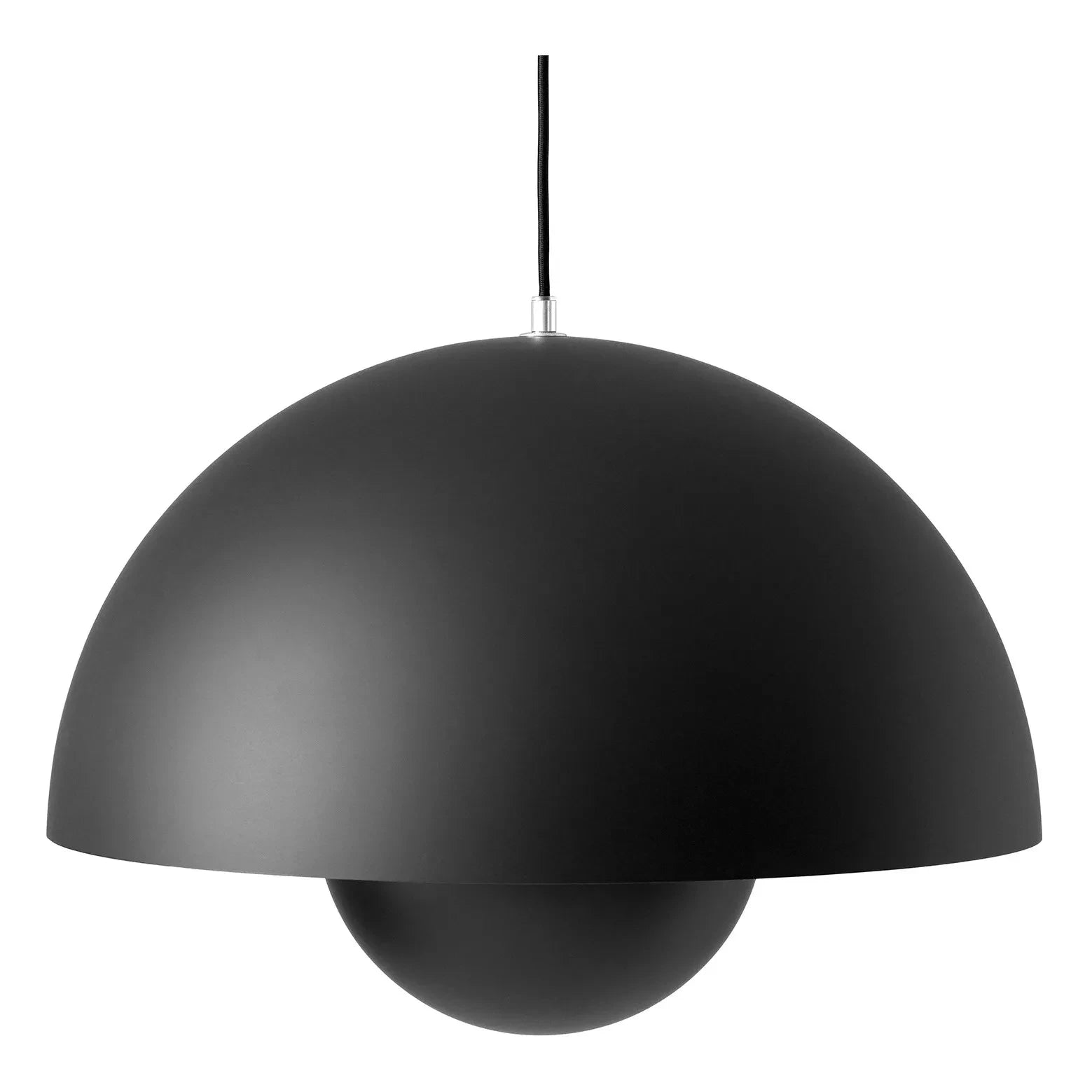 & Tradition - Flowerpot VP2 Pendelleuchte, Verner Panton, 1968 | Schwarz