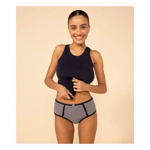 Petit Bateau – Doppelpack Shorts-Rock mit integriertem Slip – Damenkollektion | Weiß