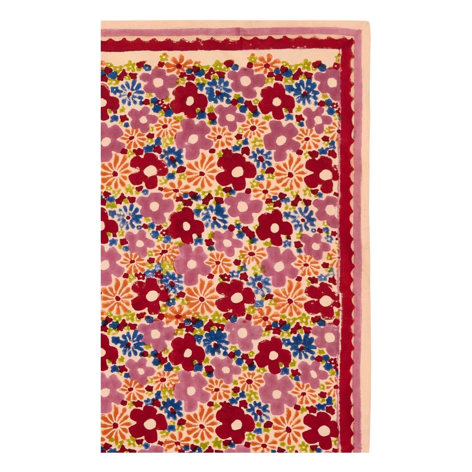 Apaches - Large Floral Latika Shawl | Pink
