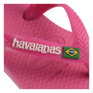 Havaianas - Baby Brasil Logo parmak arası terlik | Pembe