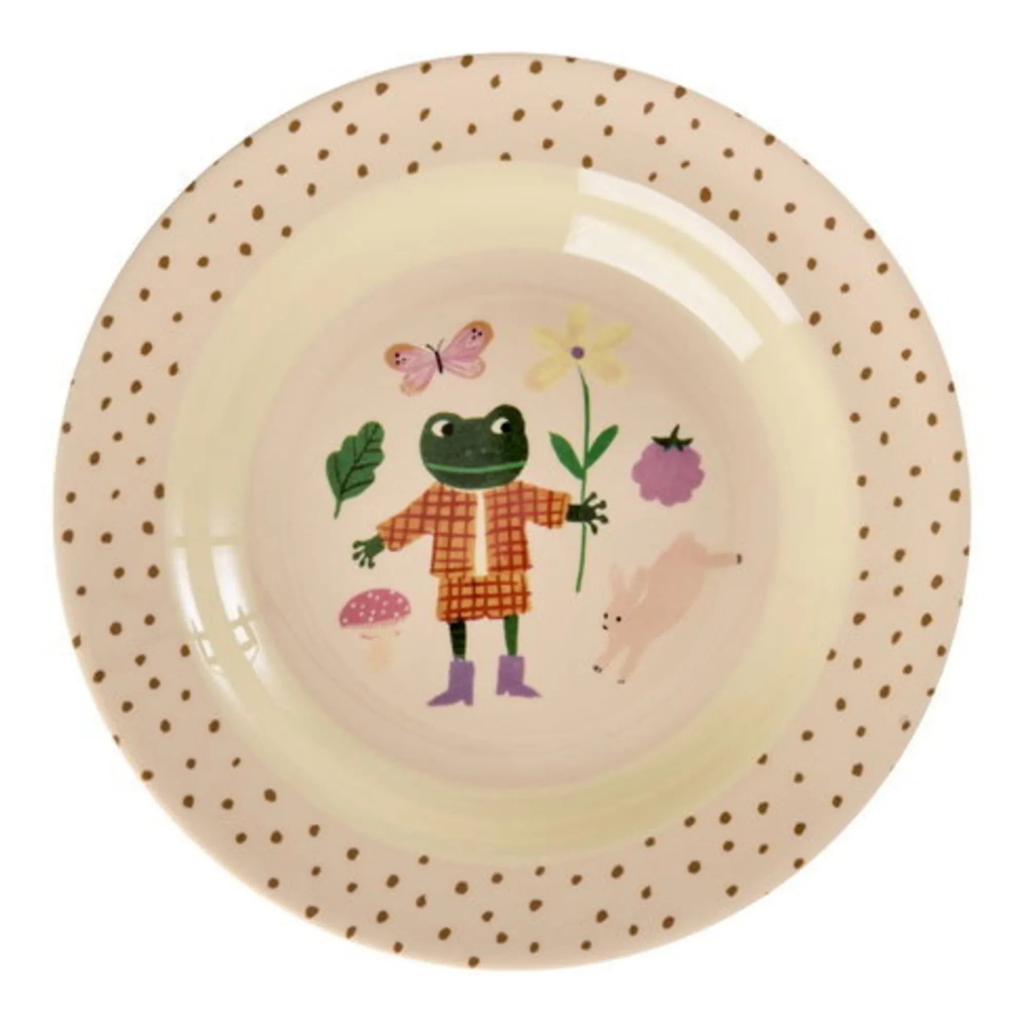 Rice - Fairy Tale melamine soup dish | Pink