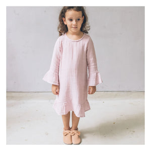 Baobaby – Geknotete Hausschuhe | Beige Rosa