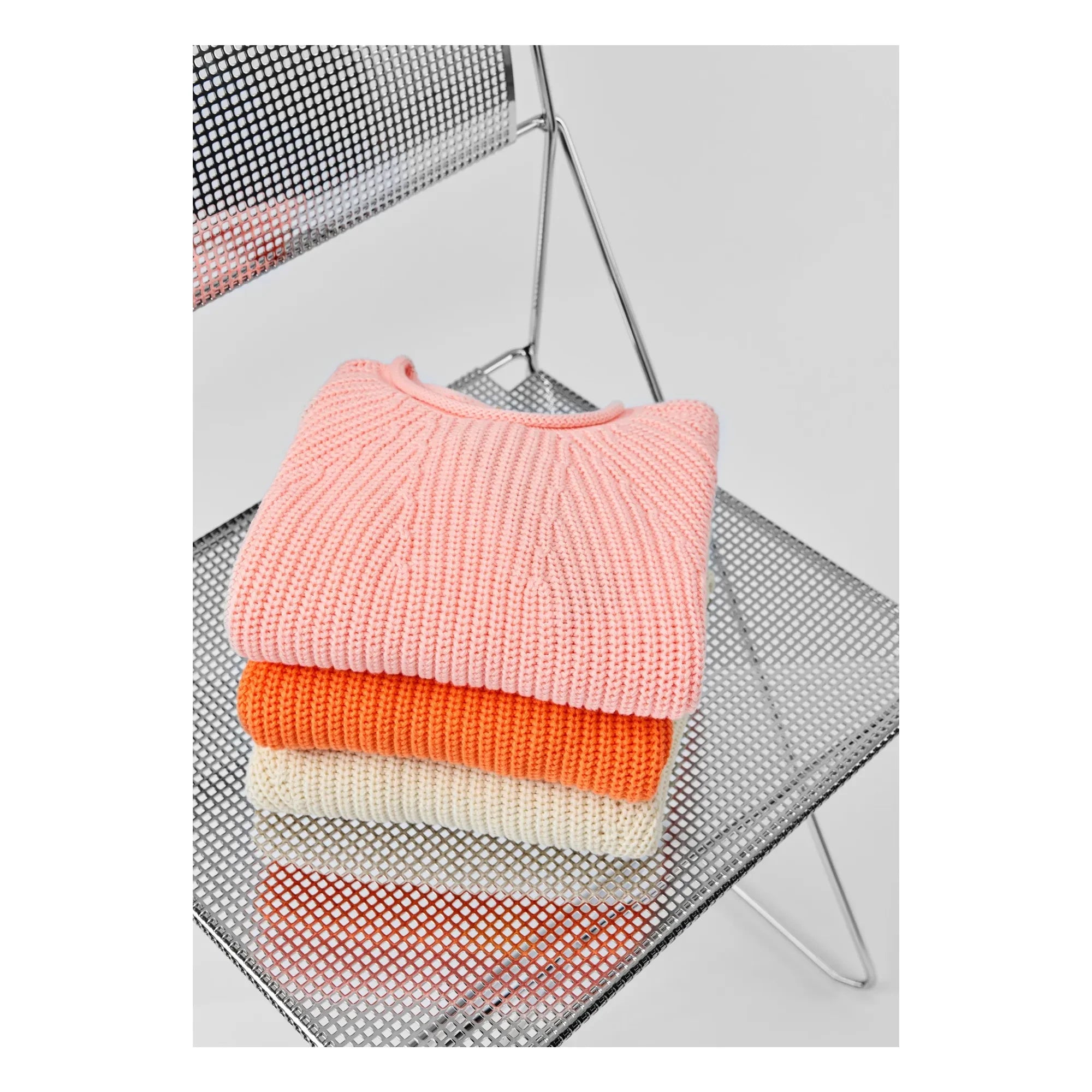 Molo - Gaye Organic Cotton Sweater | Peach