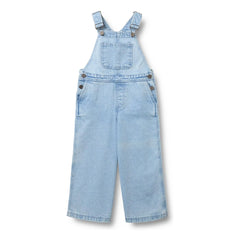 Wheat - Denim Marley Organik Pamuk Salopetler | Açık Mavi
