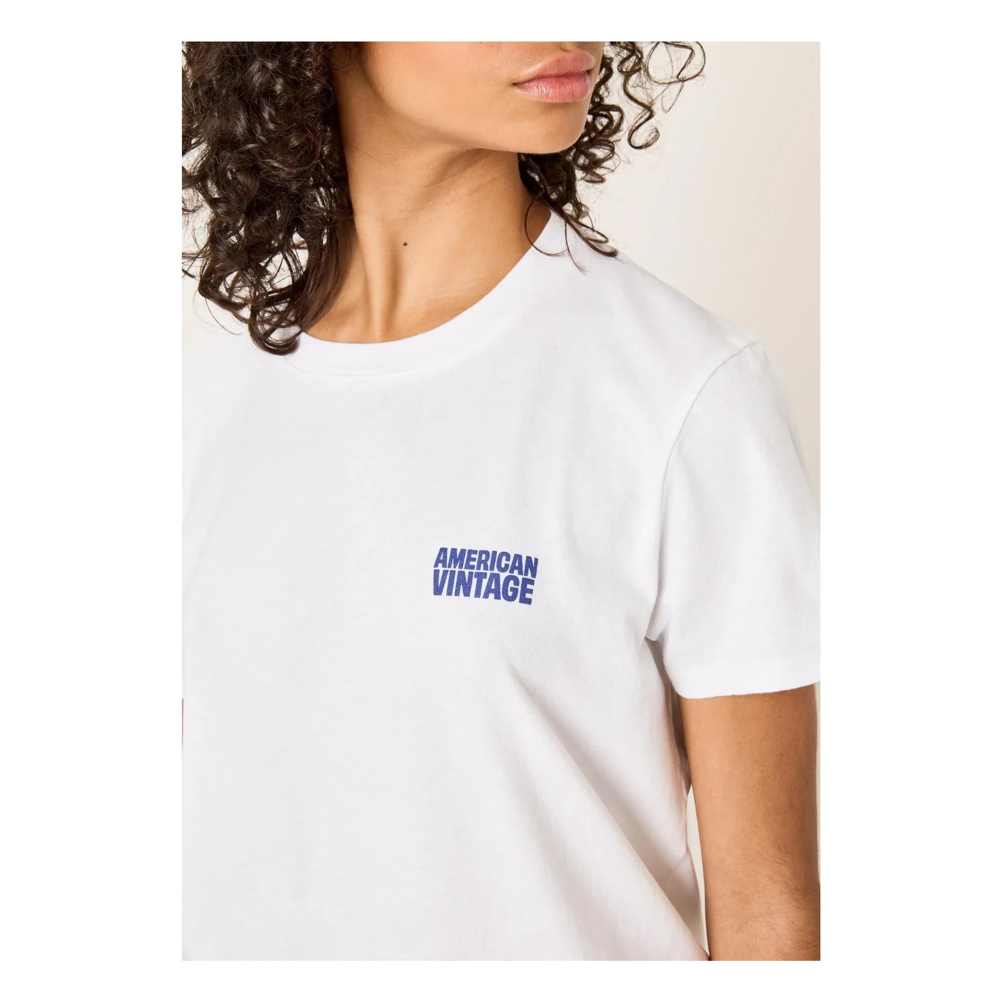 American Vintage - Ykobow Cotton T-Shirt | White