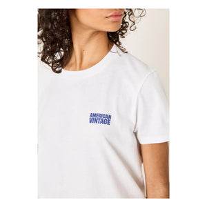 American Vintage - Ykobow Cotton T-Shirt | White