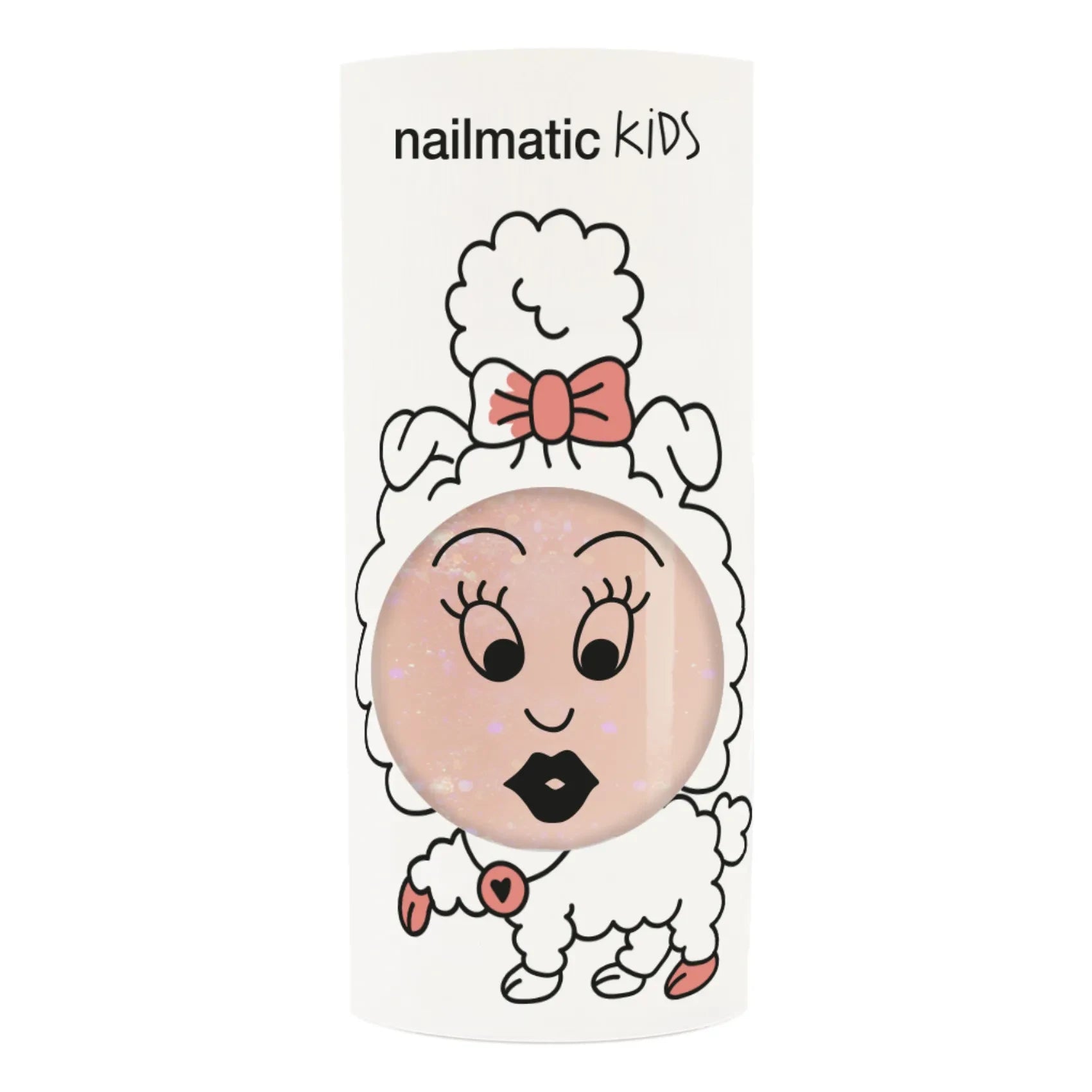 Nailmatic Kids - Şeftali Parıltılı Oje - 8 ml | Şeftali