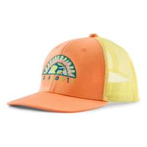 Patagonia - Trucker Planet organik pamuk şapka | Turuncu