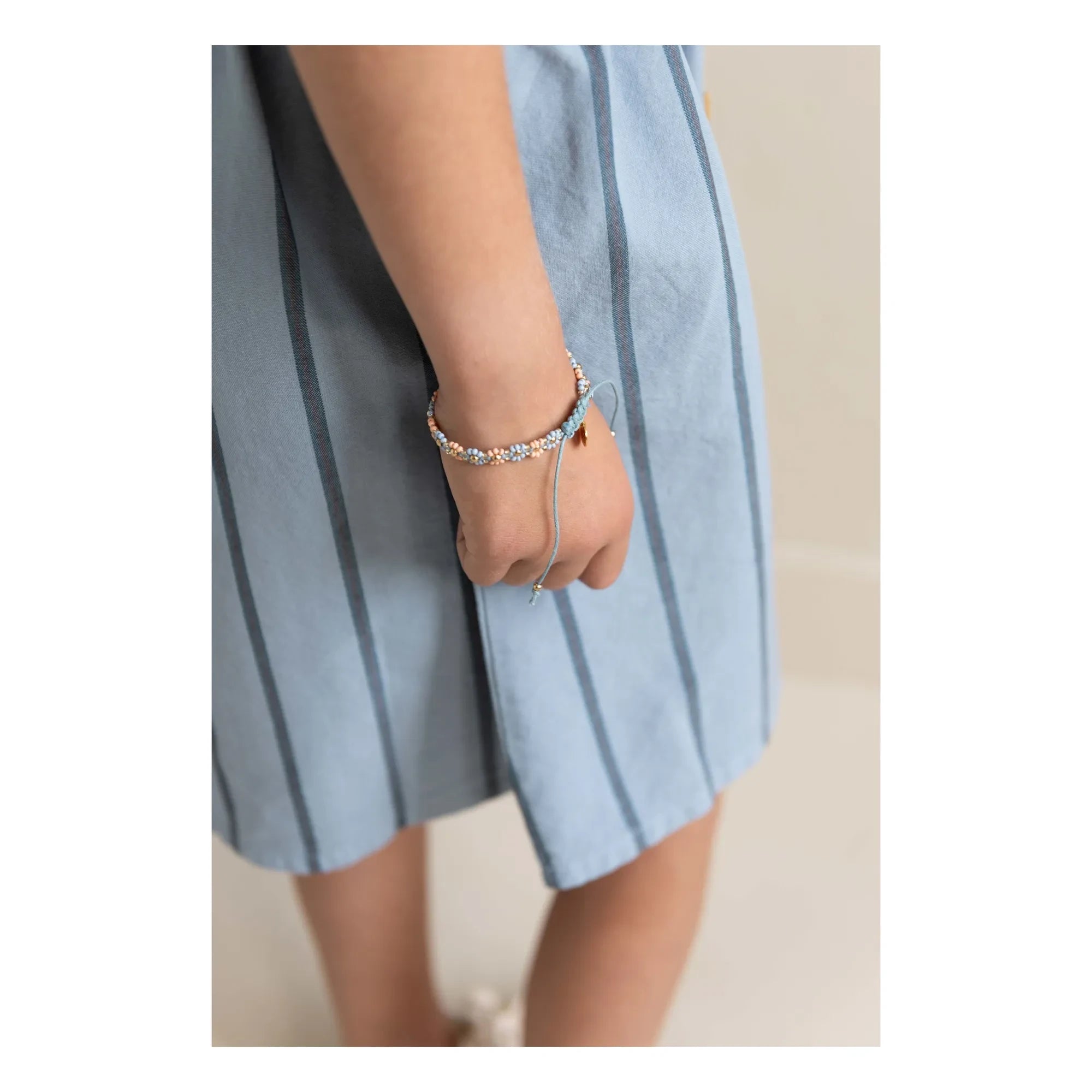 Jenest - Blumenarmband | Blau