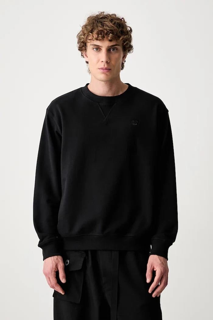 New Balance erkek pamuklu sweatshirt