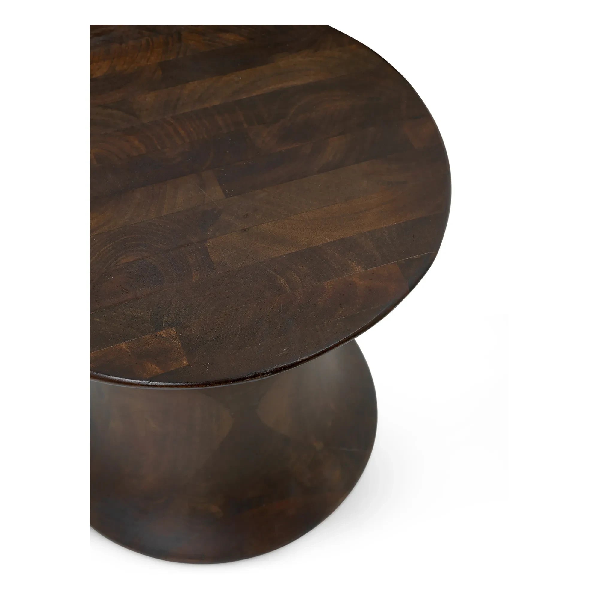 Ferm Living - Spin Tabure - FSC Ahşap | Kahverengi