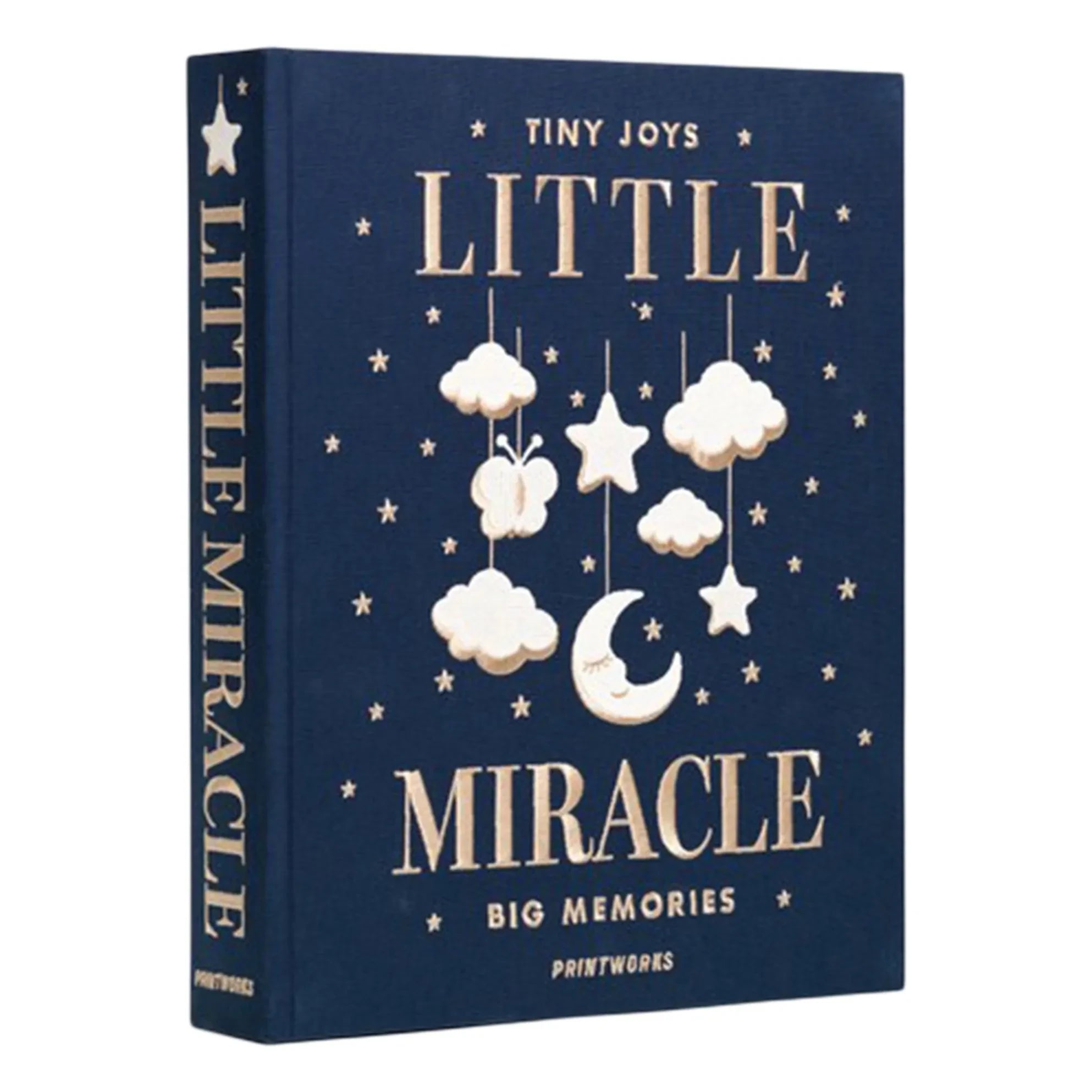 PrintWorks - Little Miracle Bebek Fotoğraf Albümü | Gece mavisi