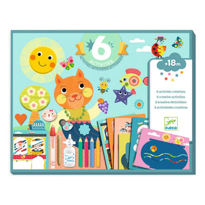 Djeco - Çok aktiviteli set Kedi ve arkadaşlar